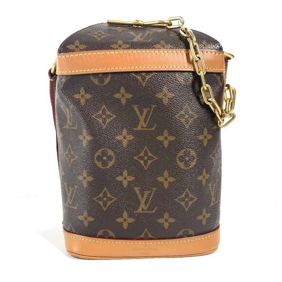 LOUIS VUITTON Brown Monogram Leather Shoulder Bag - Picture 2 of 16
